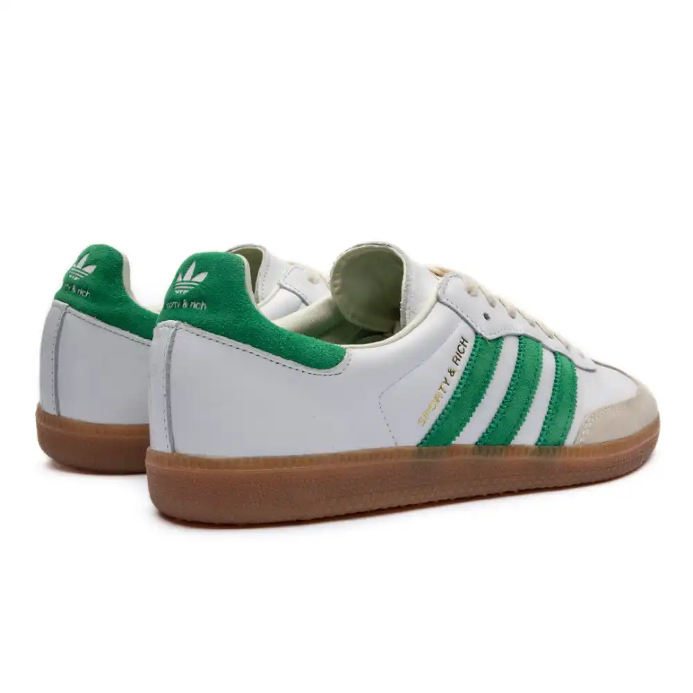 Sporty & Rich x adidas Samba OG Green