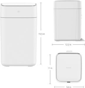 Lixeira Inteligente Auto-Vedante Com Substituição de Saco de Lixo Automatico