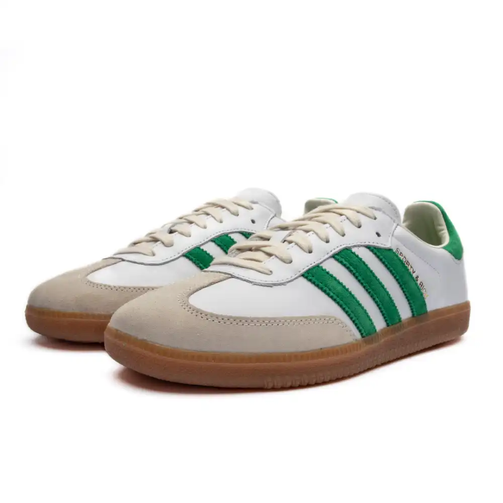 Sporty & Rich x adidas Samba OG Green