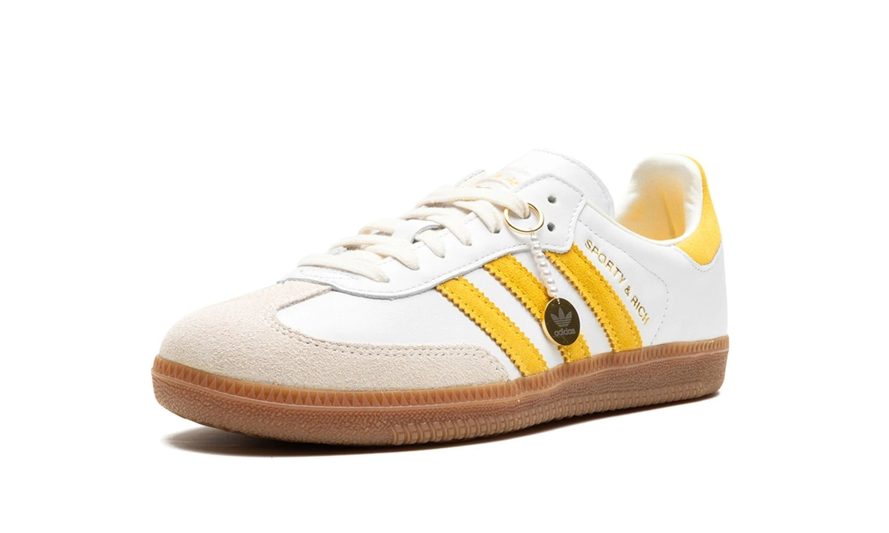 Samba OG "SPORTY & RICH - White Bold Gold"