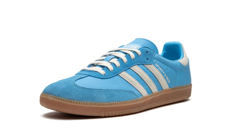 Sporty & Rich x adidas Samba OG Blue Rush